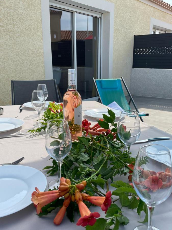 Val Des Bruyeres - Gite 15Mn Pezenas Avec Terrasse Et Cour Close - Parking Privatif Securise - Wifi Ftth Gratuit Neffies Buitenkant foto