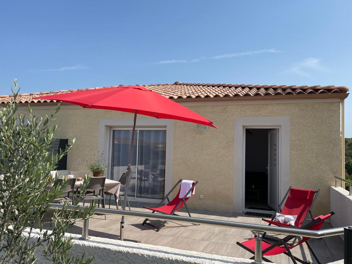 Val Des Bruyeres - Gite 15Mn Pezenas Avec Terrasse Et Cour Close - Parking Privatif Securise - Wifi Ftth Gratuit Neffies Buitenkant foto